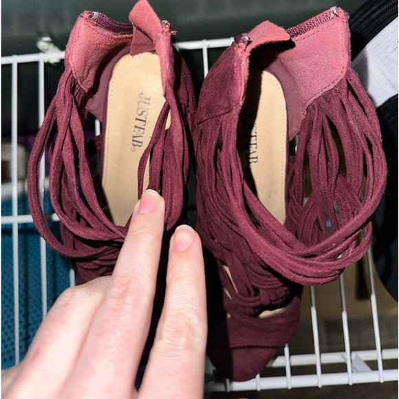 Justfab strappy heels - Picture 2 of 3